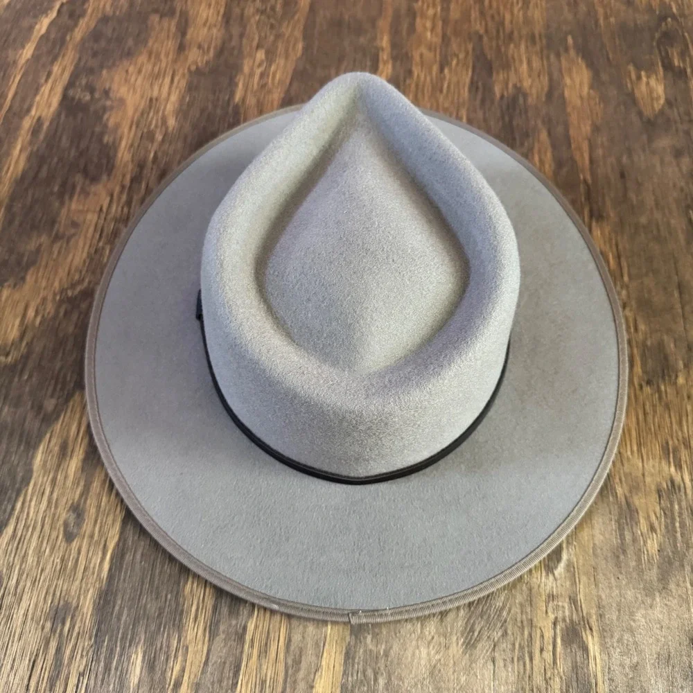 NWT Will &Bear Calloway Fawn Wool Felt Rancher Hat Large 59cm UPF50+